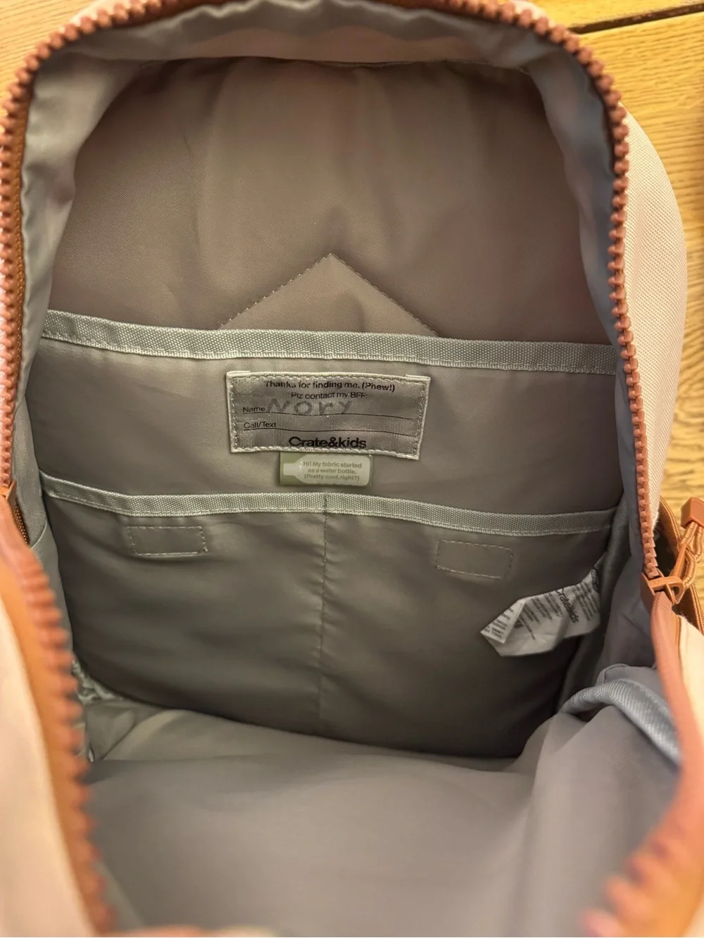 Crate Kids Pink Backpack